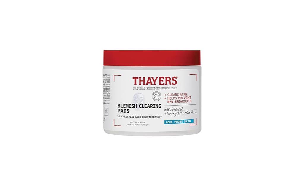 Thayers Blemish Clearing Toner Pads Review
